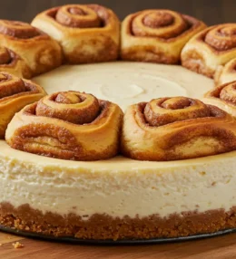 Cinnamon Roll Cheesecake